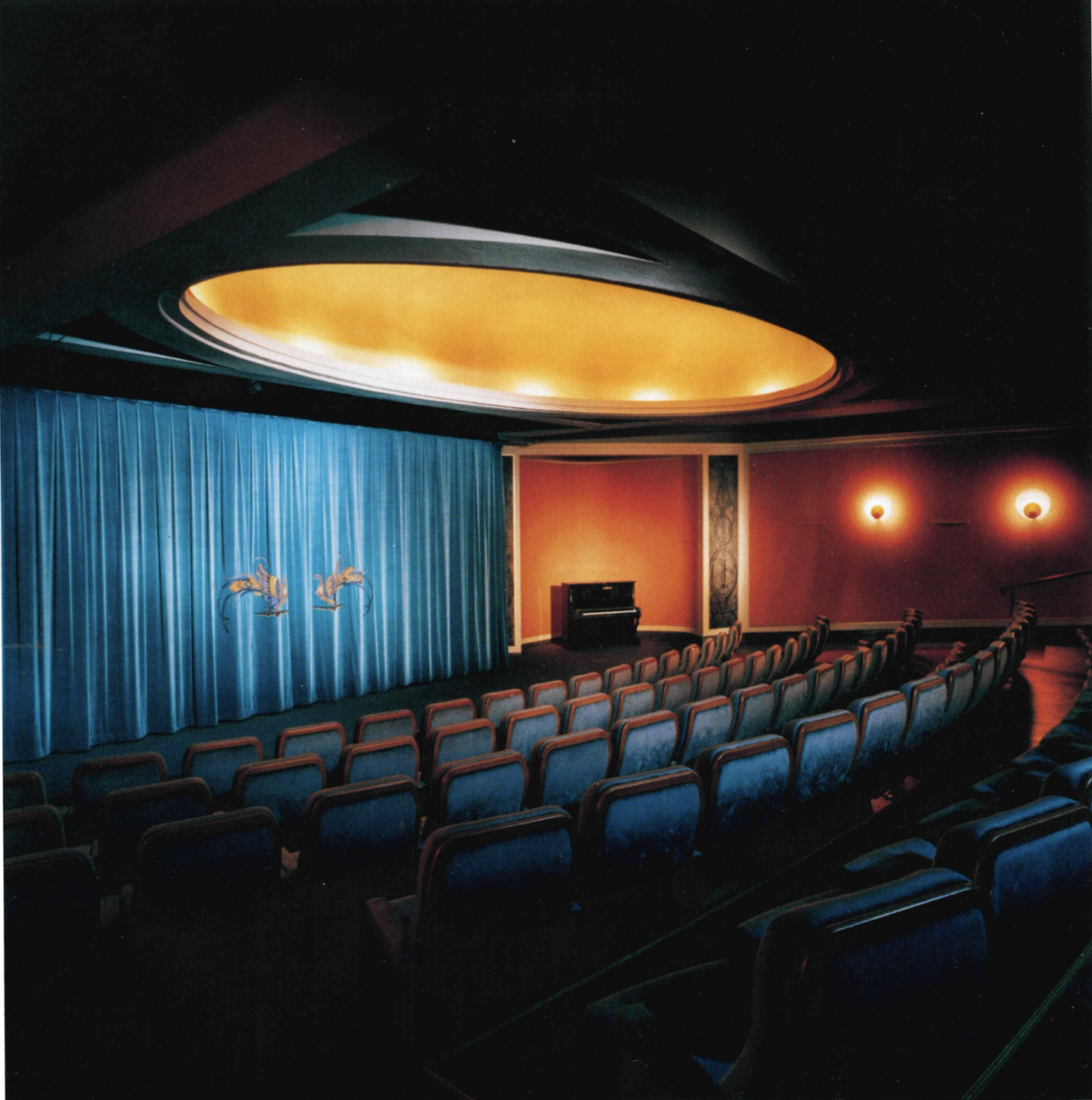 Historik - Bio Fågel Blå